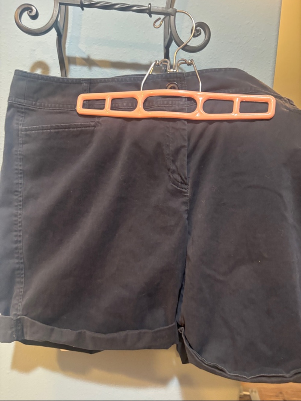 Classic Women's J Jill Blue Shorts - Comfortable Everyday Style Stretch SZ 16